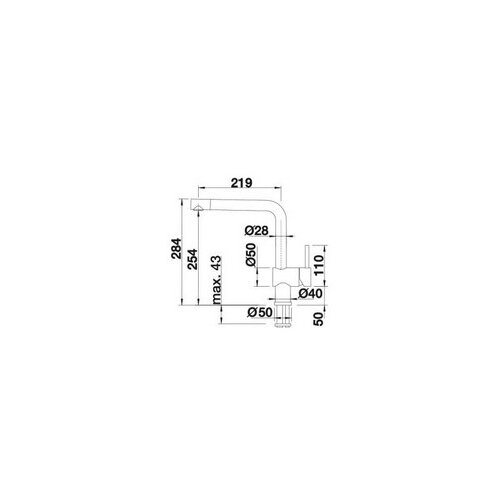 Blanco slavina LINUS-F KROM VT Slike