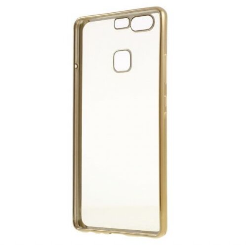 Nillkin silikonski ovitek z okvirjem za huawei P9 - zlat Cene