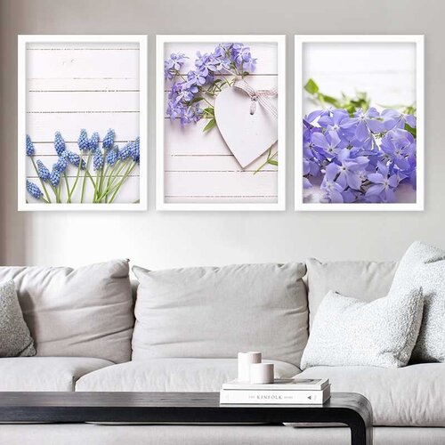 Wallity Set uramljenih slika 3BC_32738270, 3 Dela Cene