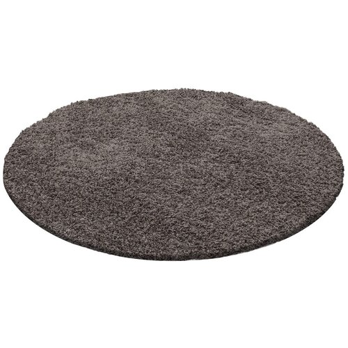 Ayyildiz Carpets Rjava okrogla preproga ø 200 cm Life – Cene