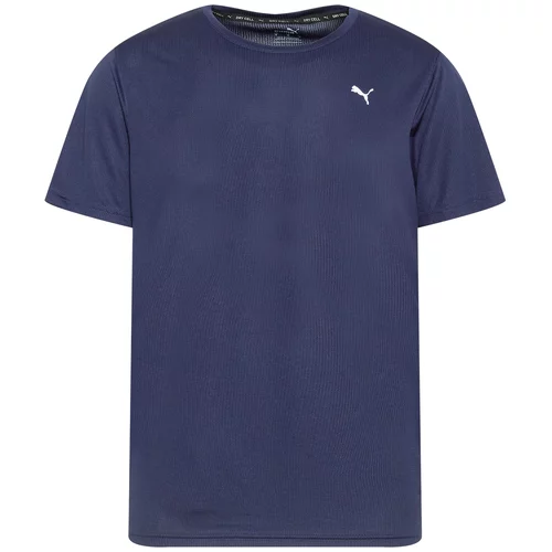 Puma Tehnička sportska majica mornarsko plava / bijela