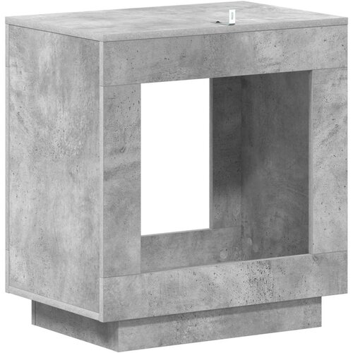  Bocni stol Betonsko Siva 60 x 40 x 65 cm Konstrukcijsko drvo Slike
