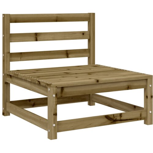  4-dijelni set vrtnih sofa s jastucima od impregnirane borovine Slike