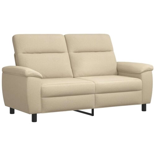  Set sofe 2 pcs Krem Tkanina - Krem Jednostruka + Dvostruka (140 cm) Slike