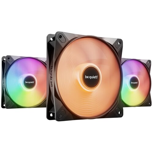 BE QUIET LIGHT WINGS LX (BL121) RGB 120mm 4-pin PWM 3x ventilator Slike