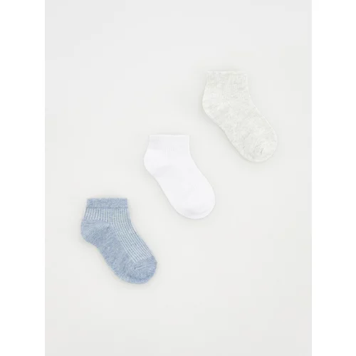 Reserved - Komplet od 3 para čarapa - bljedoplavo