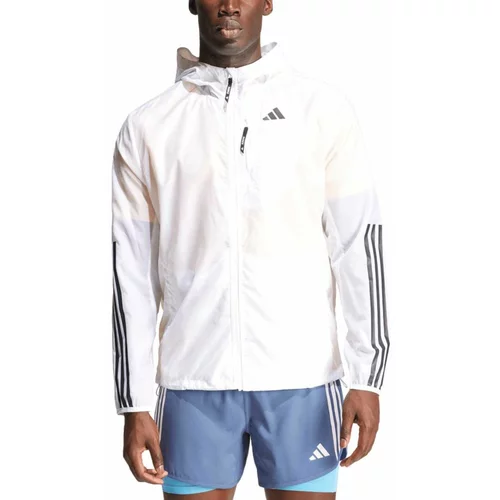 Adidas Sportska jakna 'Own The Run' crna / bijela