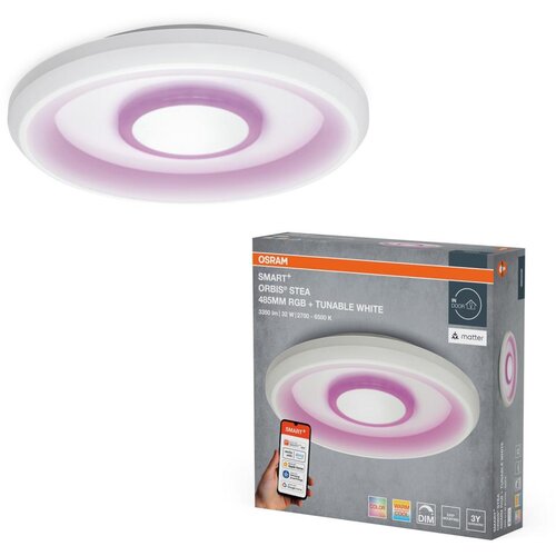 Osram LED RGBW prigu&amp;scaron;iva stropna svetiljka SMART+ STEA LED/32W/230V Wi-Fi Slike