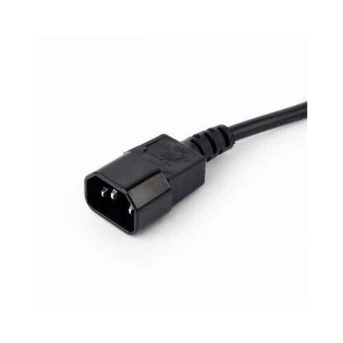 Gembird UPS power strip, 3 Schuko sockets, fused switch, 10 A, C14 plug, 0.6 m cable, black Cene