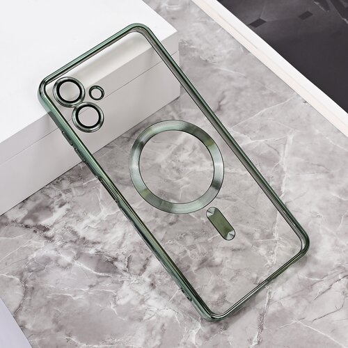 Torbica Magsafe Lux za Samsung A065F Galaxy A06 zelena Slike