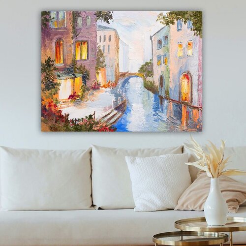 WALLXPERT Dekorativna slika na platnu, 70x100cm, Šareno Cene