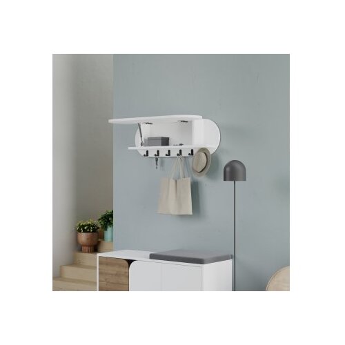 Hanah home čiviluk kroma hanger white Slike