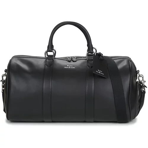 Polo Ralph Lauren DUFFLE DUFFLE SMOOTH LEATHER Crna