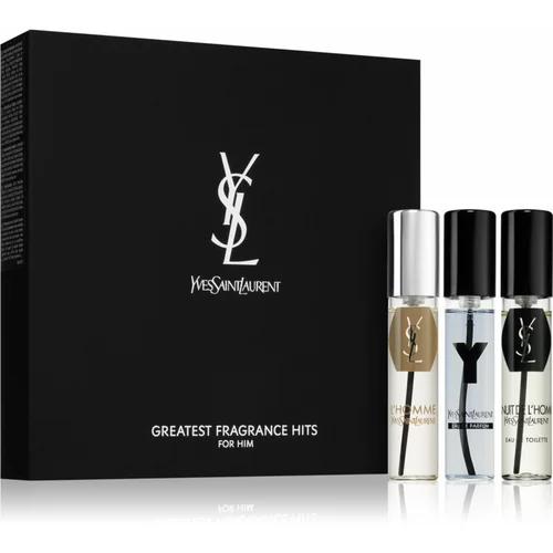 Yves Saint Laurent Greatest Fragrance Hits For Him darilni set za moške
