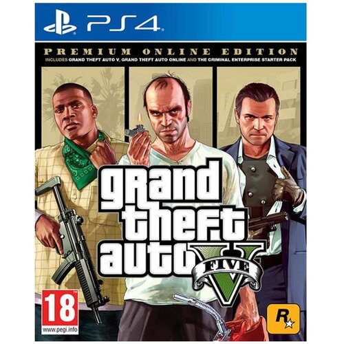 Playstation ROCKSTAR GAMES Grand Theft Auto V - Premium Online Edition (PS4) Slike