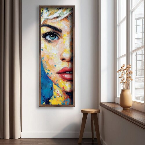 WALLXPERT LAC185-150 Multicolor Decorative Framed MDF Painting Slike