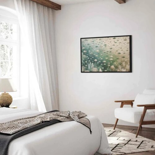  Slika - The marine world 60x40 U crnom drvenom okviru Slike