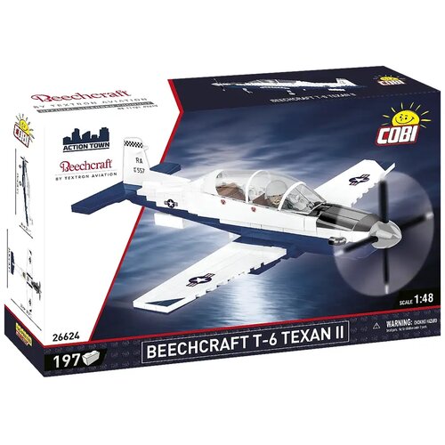 Cobi Toys COBI: Beechcraft T-6 Texan II plavo-bijela građevinska igračka (26624) Cijene