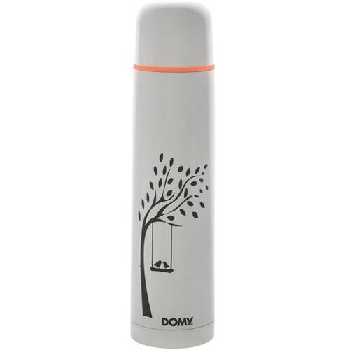Domy Termo steklenica, dvojna stena, nerjaveče jeklo, tisk,1000ml Slike