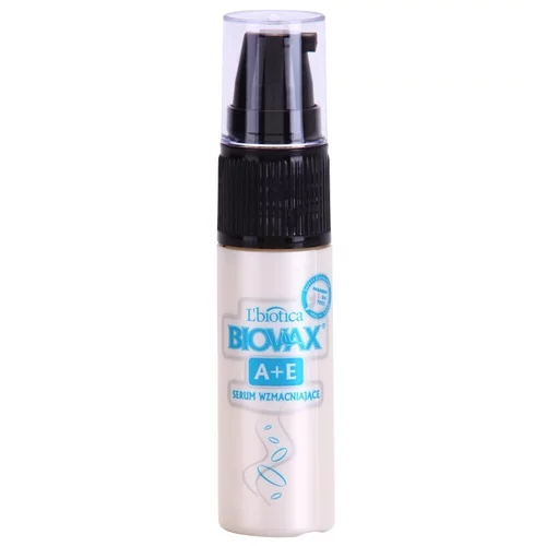 L´Biotica Biovax A+E hranljivi serum za lomljive lase 15 ml