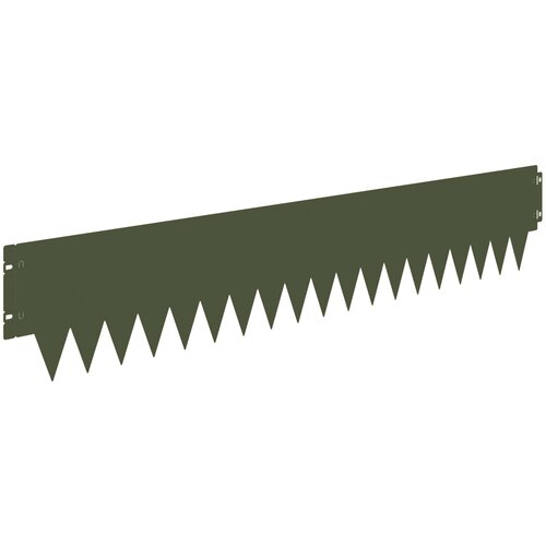  Ograda oko Travnjaka 20 pcs 103 x 20 cm metal Maslinastozelena Slike