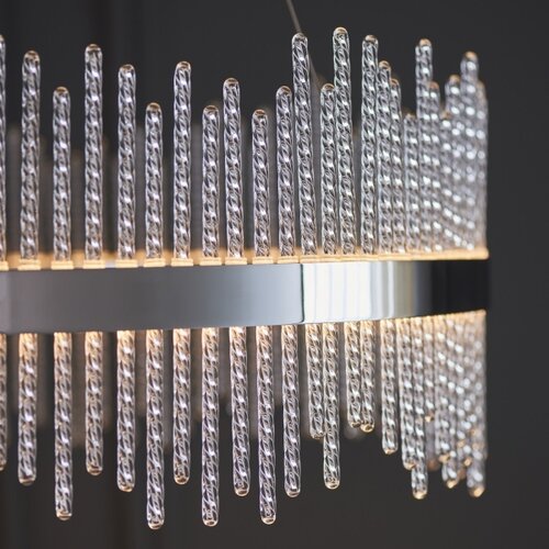  Endon 107108 - LED luster na sajli LED/56W/230V 3000K sjajni hrom Slike