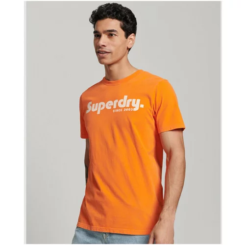 Superdry Majice & Polo majice Vintage terrain classic Oranžna