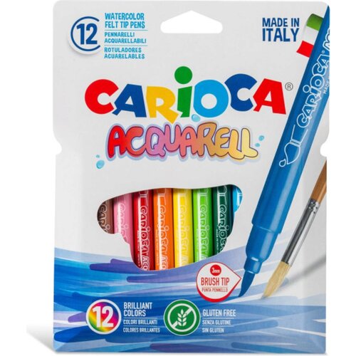 Carioca Acquarell Felt Tip Pens - 12 kos. Cene