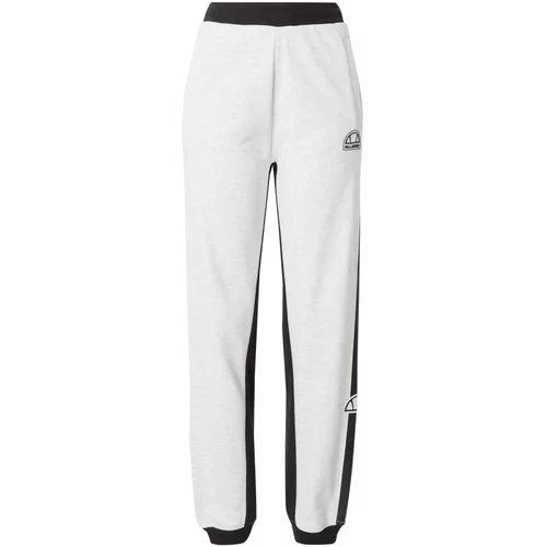 Ellesse Sportske hlače 'Lumley' crna / bijela melange