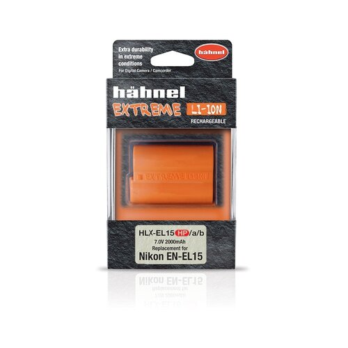 H&amp;auml;hnel Fototechnik H&amp;auml;hnel HLX-EL15HP Extreme zamjenska baterija 2000mAh - Replaces Nikon EN-EL15 Slike