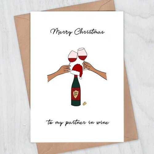  Božična voščilnica Partner in Wine Cene