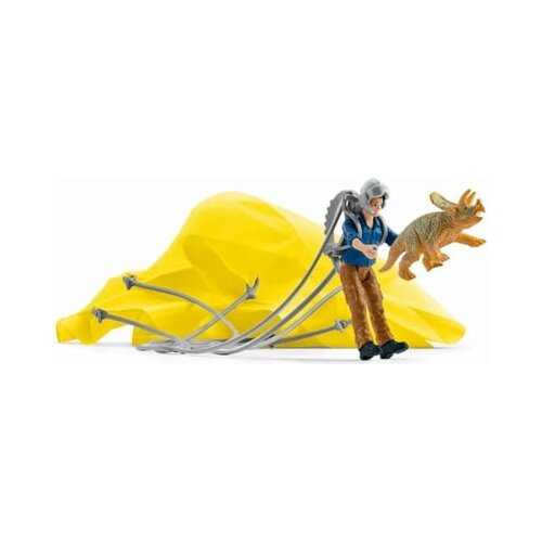  Playset Schleich Parachute Rescue Dinosaur Slike