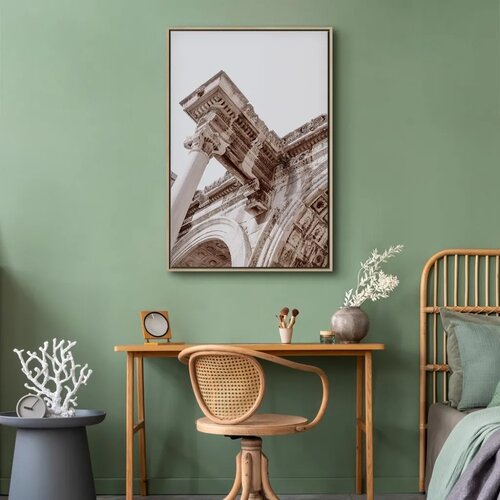  Slika - Temple of Hadrian (1 Part) Vertical 80x120 U prirodnom drvenom okviru Cijene
