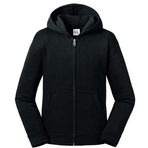 RUSSELL Black children's sweatshirt with hood and zipper Authentic Slike