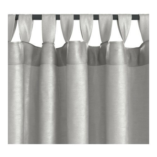 zavesa lupin 1x140x300 imititacija svile srebrna ( 5078860 ) Slike