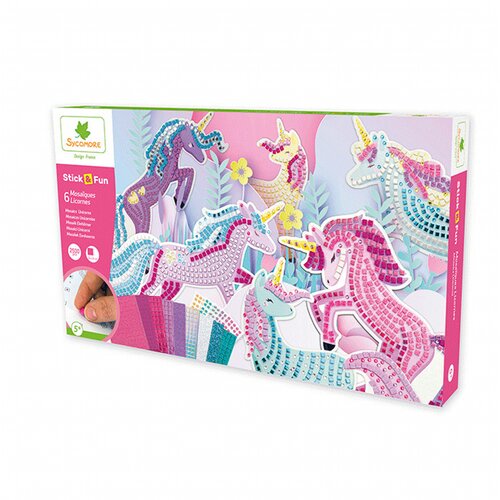 SYCOMORE StickN Fun Unikornis veliki set za izradu mozaika Cene