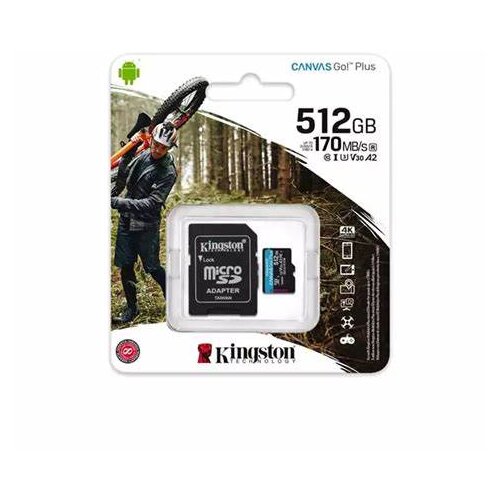 Kingston Memorijska kartica SDCG4/512GB microSD+adapter Cene
