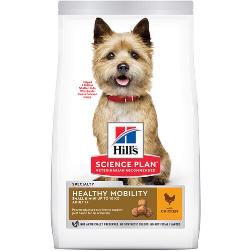 HILL&amp;#039;S SCIENCE Plan Adult 1+ Healthy Mobility Small &amp;amp; Mini s pi&amp;scaron;čancem - 6 kg Slike