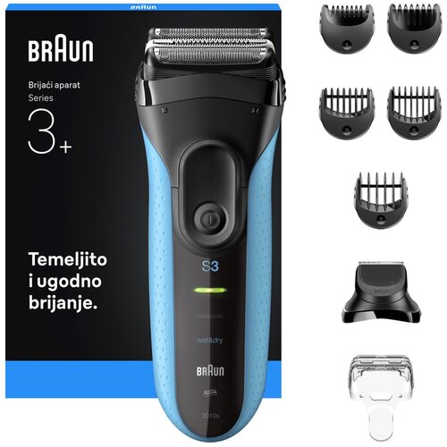 Braun Series 3+ 3010BT električni brijaći aparat Cijene