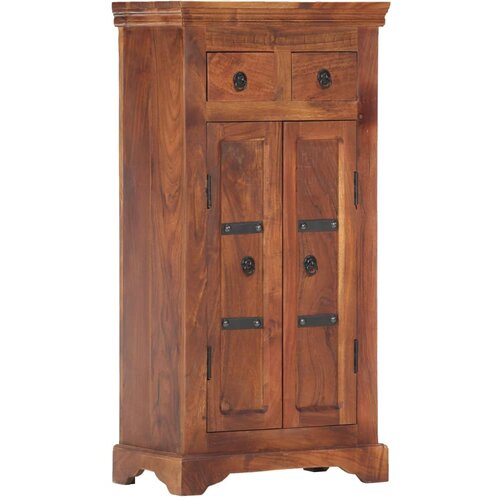 VidaXL Komoda 50x30x100 cm trden akacijev les, (20955602) Slike