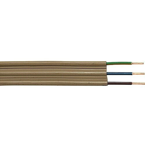  Plosnati kabel (NYIF-J3G1,5, 10 m, Bež boje) Slike