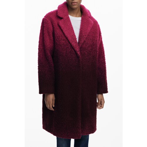 Desigual WOMEN&amp;amp;#39;S PINK COAT Slike