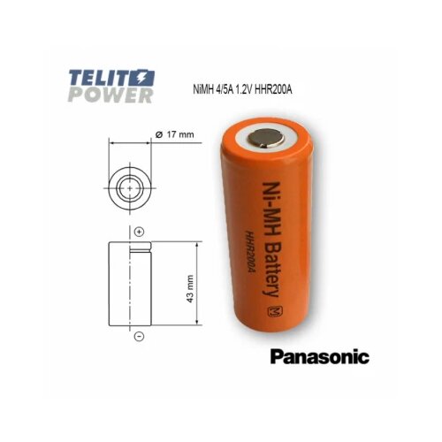 Panasonic NiMH 4/5A 1.2V 2000mAh BK200A ( HHR200A ) Cene