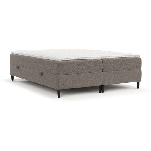 Maison de R&amp;ecirc;ve Rjava boxspring postelja s prostorom za shranjevanje 160x200 cm Malte &amp;ndash; Slike