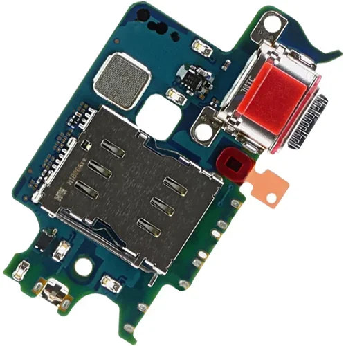 Samsung Originalni polnilni konektor za Galaxy S22 z USB-C vticnico in citalnikom SIM kartic, servisni paket, (20897884)