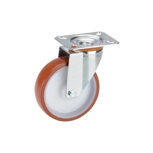 DÖRNER&HELMER 731551 Okretni kotač od poliamida 100x30 mm Gl, PU guma, ploča 100x85 mm Cijene