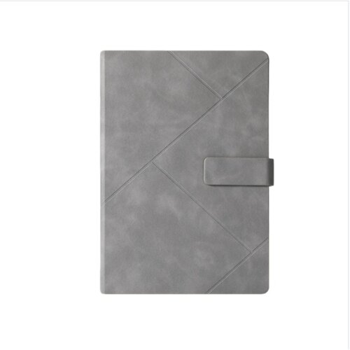INF Evropski Retro Zvezek - Vintage Dnevnik z Zapiranjem na Sponko Grey, (5000093555) Cene