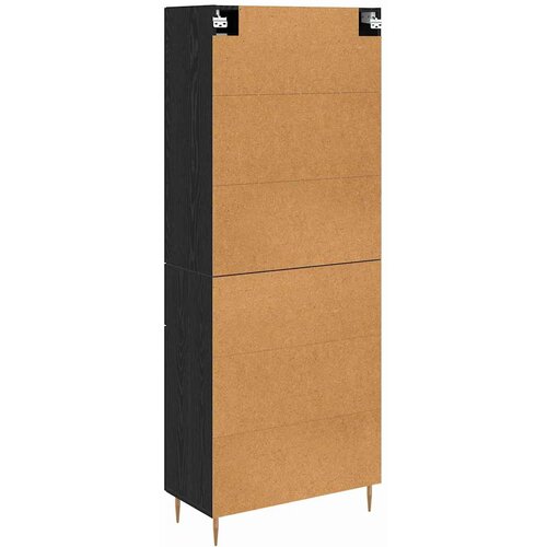  Highboard 2 kom. Crni hrast 69,5 x 34 x 180 cm Slike