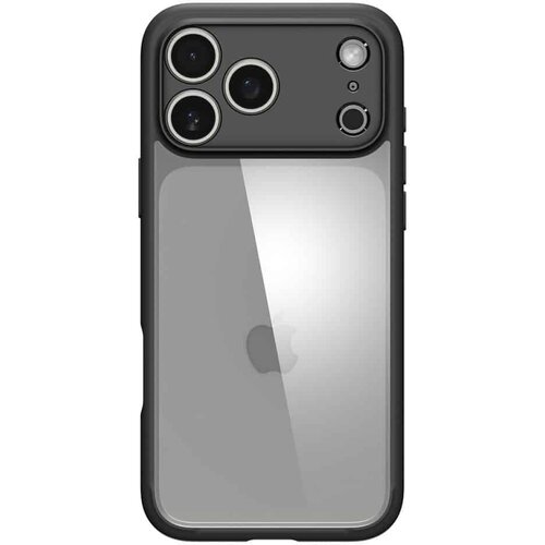 Spigen Ultra Hybrid maska za iPhone 17 Pro ACS10343 - mat crna Slike
