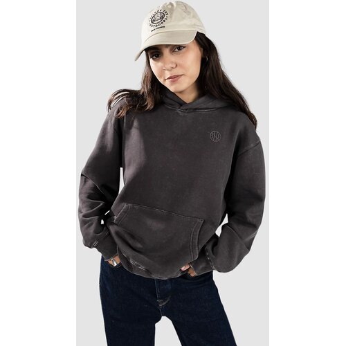 Ninth Hall Fundamentals Oso Pulover s kapuco washed black Cene